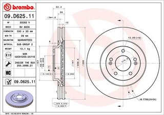 Brembo 09.D625.11