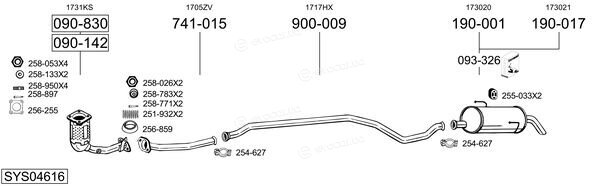 Bosal SYS04616