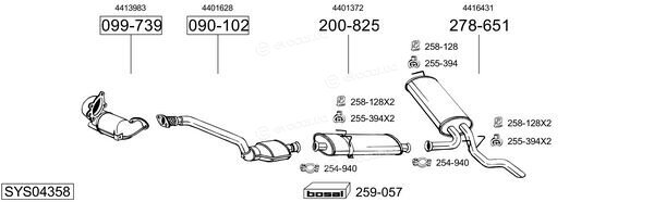 Bosal SYS04358