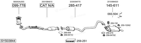 Bosal SYS03844