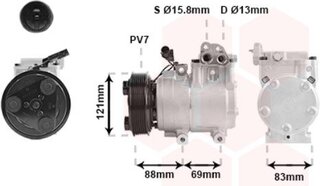 Van Wezel 8200K258