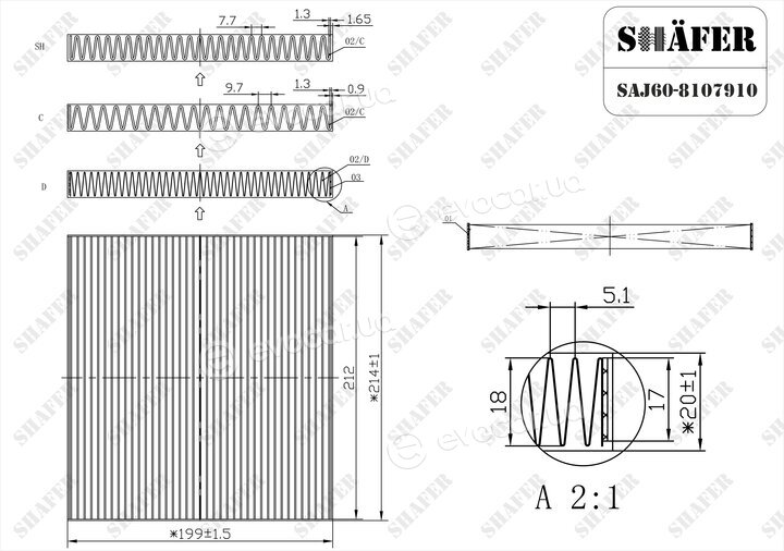 Shafer SAJ608107910