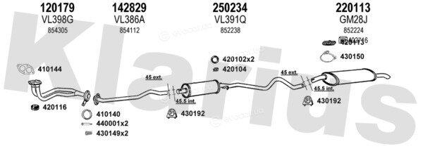 Klarius 390255E