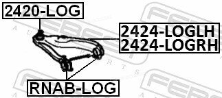 Febest 2424-LOGLH