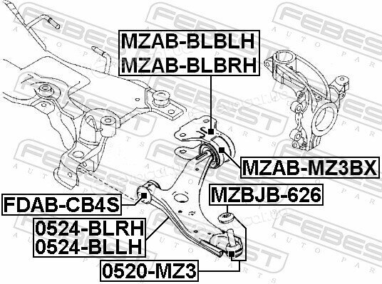 Febest 0524-BLRH