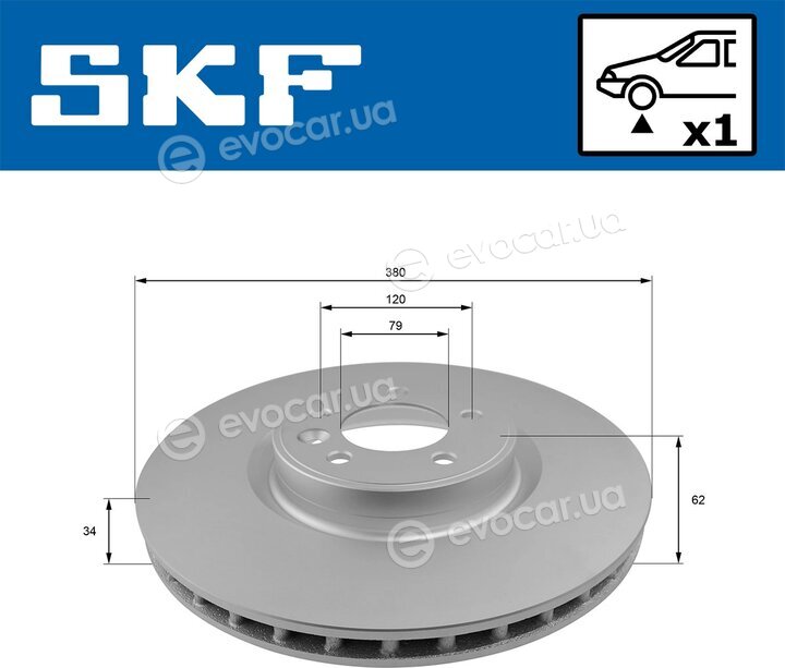 SKF VKBD 80369 V1