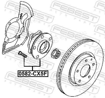 Febest 0582-CX5F