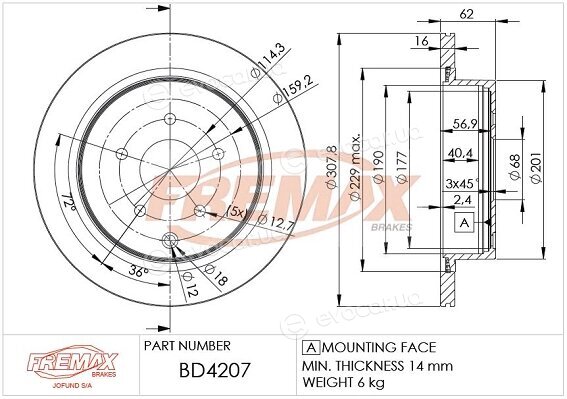 Fremax BD-4207