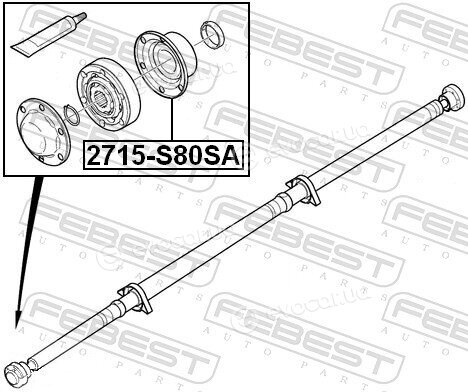 Febest 2715-S80SA