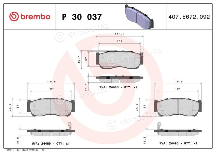 Brembo P 30 037