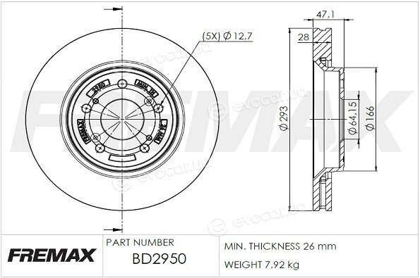 Fremax BD-2950