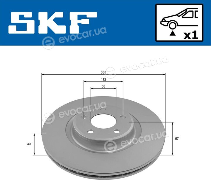 SKF VKBD 81338 V1