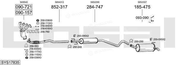 Bosal SYS17835