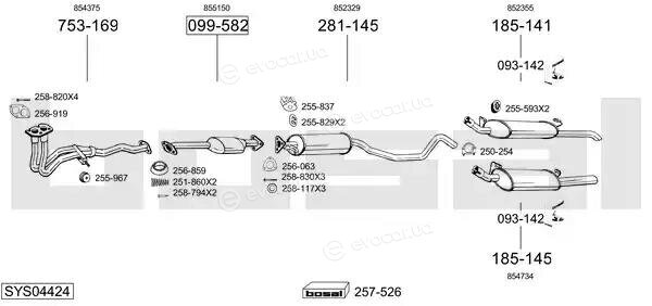 Bosal SYS04424