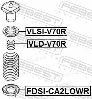 Febest FDSI-CA2LOWR