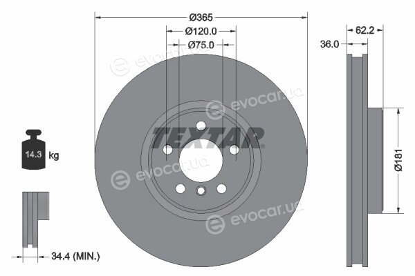Textar 92161003