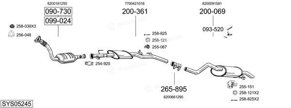 Bosal SYS05245