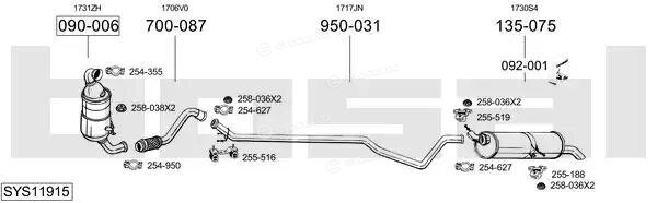 Bosal SYS11915