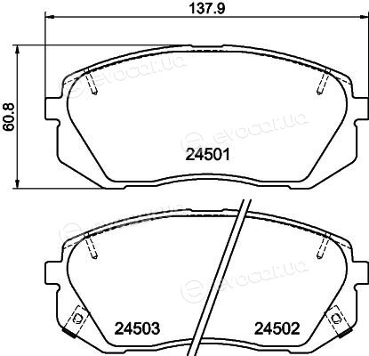 Hella Pagid 8DB 355 012-961