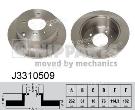 Nipparts J3310509