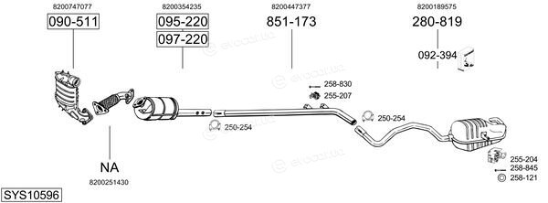 Bosal SYS10596