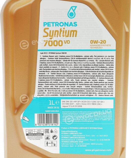 Petronas 70721E18EU