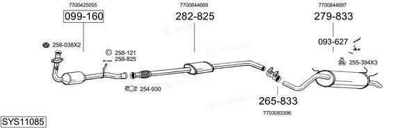 Bosal SYS11085