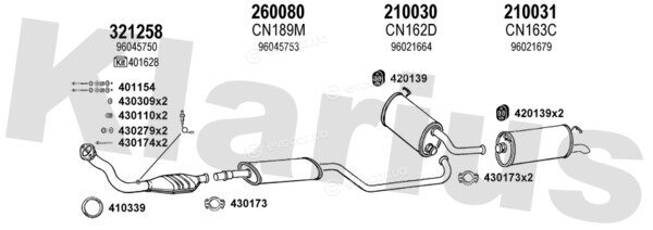 Klarius 180275E