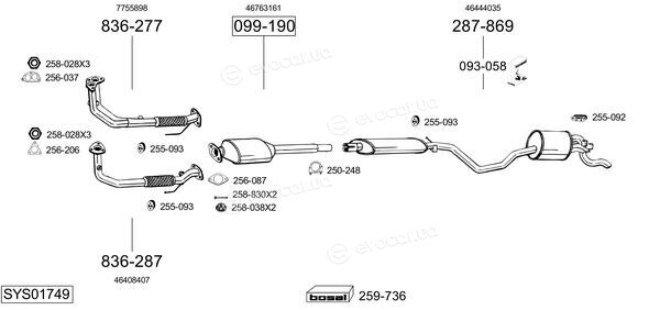 Bosal SYS01749