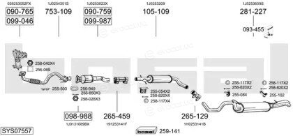 Bosal SYS07557