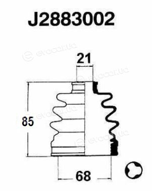 Nipparts J2883002