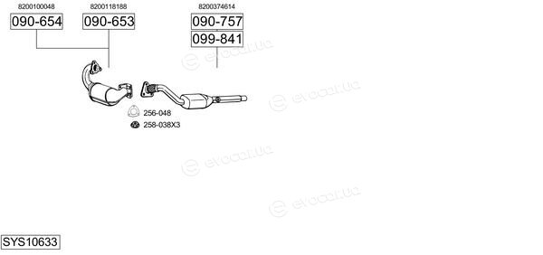 Bosal SYS10633