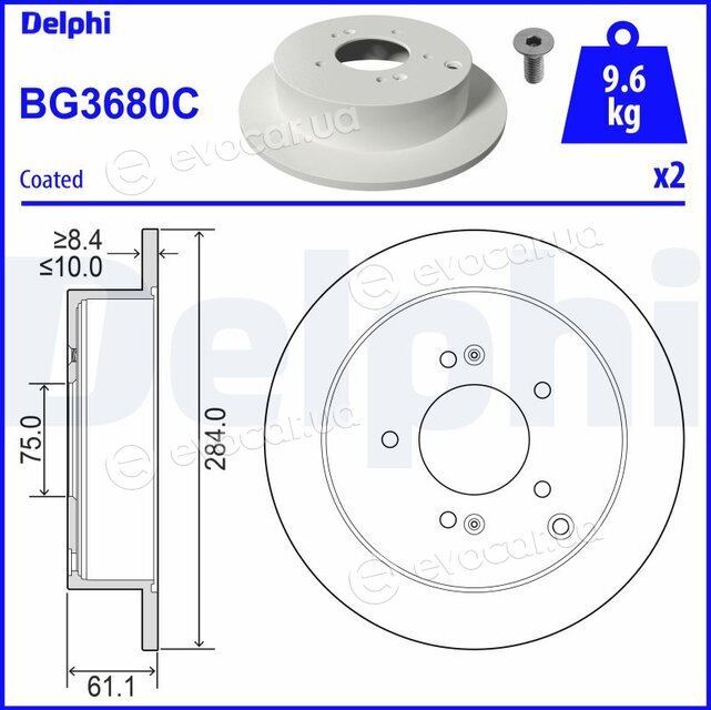 Delphi BG3680C