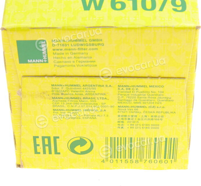 Mann W 610/9