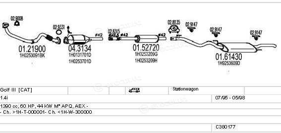 MTS C380177002980