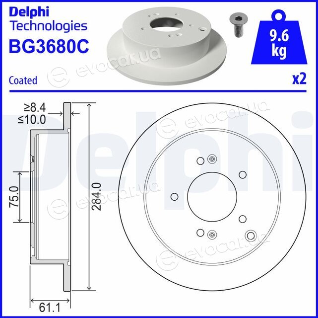 Delphi BG3680C