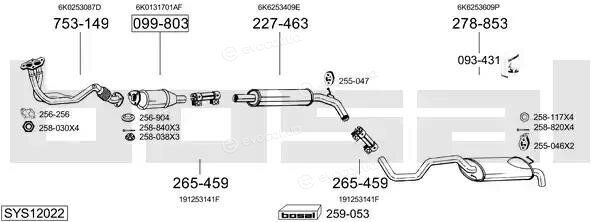 Bosal SYS12022