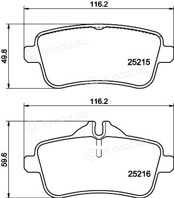 Hella Pagid 8DB 355 019-741