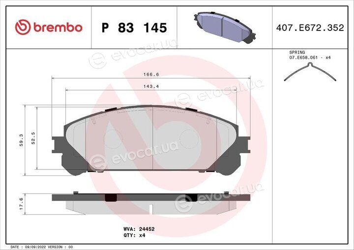 Brembo P 83 145