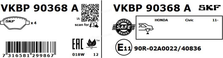 SKF VKBP 90368 A