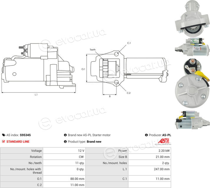 AS S9534S