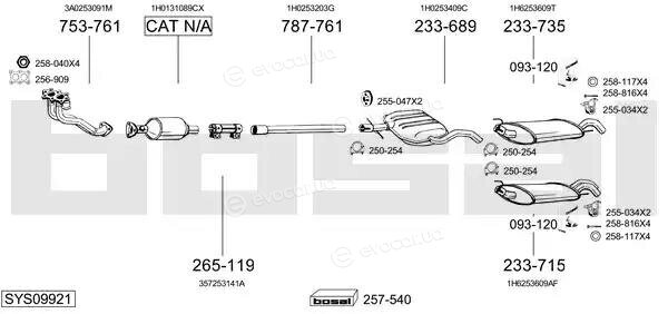 Bosal SYS09921