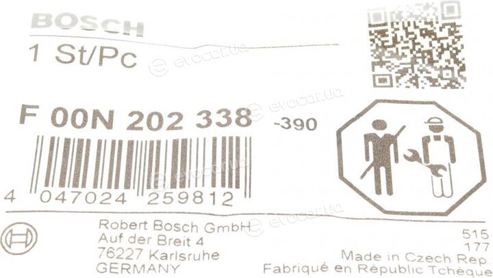 Bosch F 00N 202 338