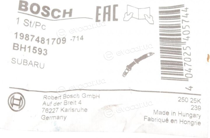 Bosch 1 987 481 709