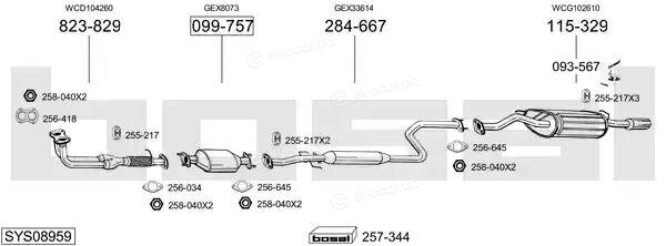 Bosal SYS08959