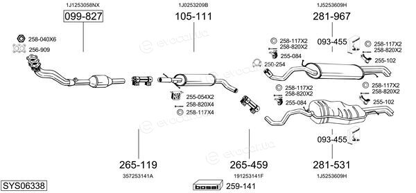 Bosal SYS06338