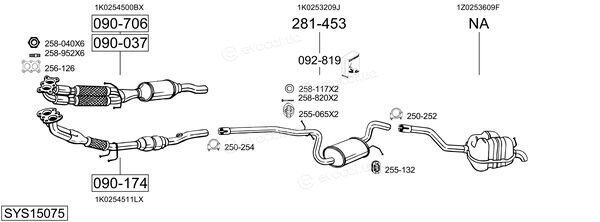 Bosal SYS15075