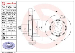 Brembo 08.7358.11