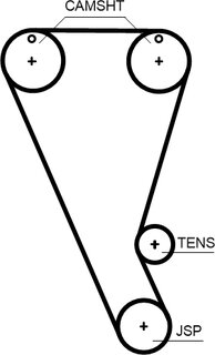 Gates T372HOB