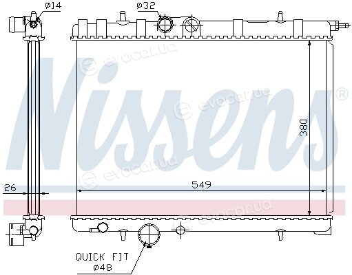 Nissens 63697